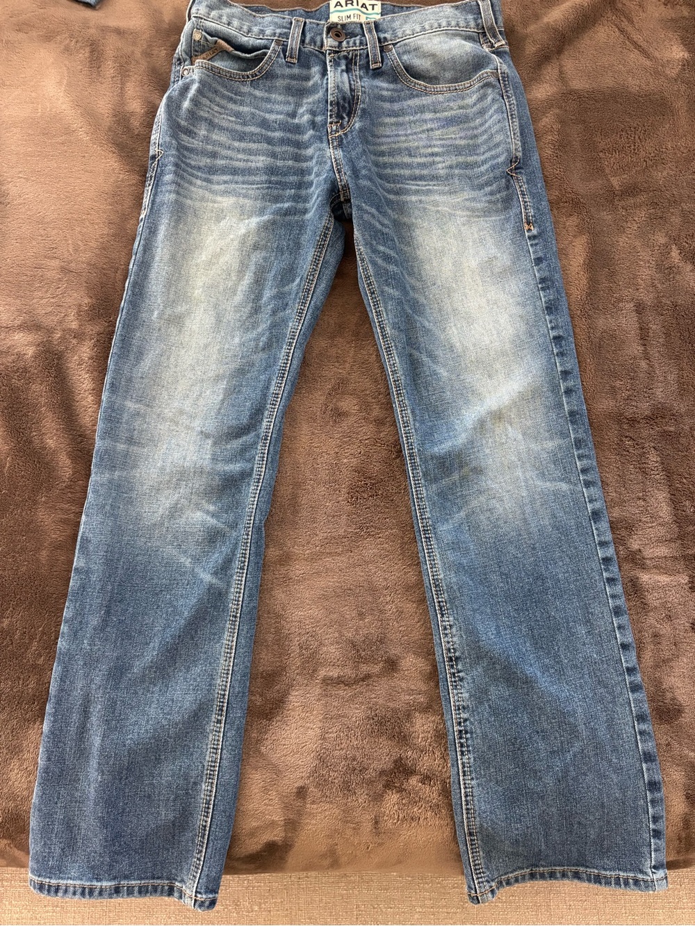 Ariat Men's Light Blue Bootcut Jeans